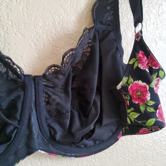 Modern Movement Floral Lace Underwire Bra Size 40H New - Picture 5 of 7
